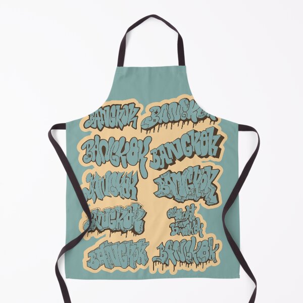 Item preview, Bangkok Graffiti Pieces, Wildstyle Pieces "Bangkok" designed and sold by Boogosh.