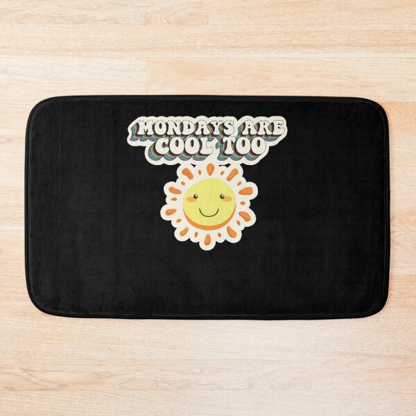 Item preview, Mondays Are Cool Too Happy Positive Message Retro Teacher designed and sold by MadrigueraSM-.
