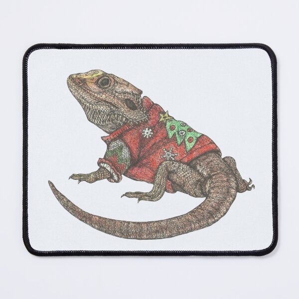 Item preview, Christmas Bearded Dragon  designed and sold by SerenSketches.