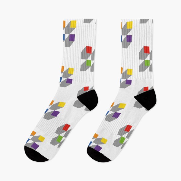 Item preview, Rainbow 3D geometric design designed and sold by Inspirationmotivation.