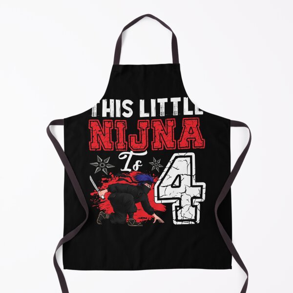 Item preview, Kids 4th Birthday Ninja I'm 4 Years Old Bday Party Best Boy designed and sold by moonligh1996.