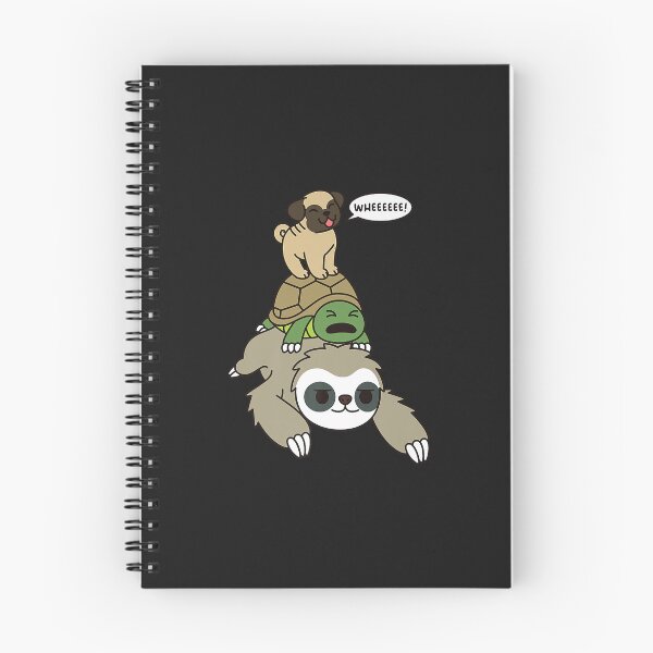 Item preview, Pug Riding Sloth Tortoise Dog Premium designed and sold by luciaaljudith.