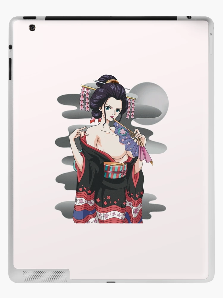 Nico Robin Nip Slip Wano Gear (background)  iPad Case & Skin