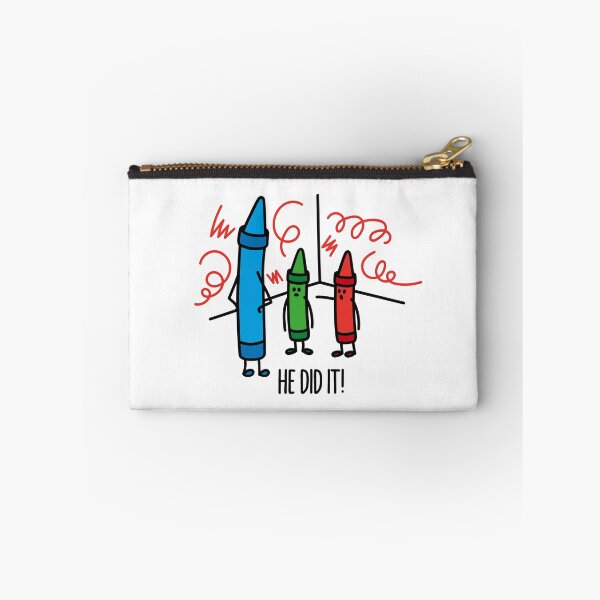 Item preview, He did it - wasco crayons designed and sold by LaundryFactory.