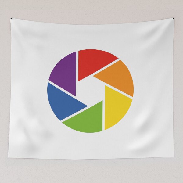 Item preview, Rainbow Flag - Camera Shutter - gay pride accessories designed and sold by Inspirationmotivation.