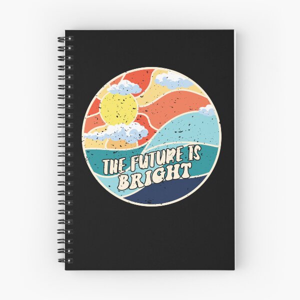 Item preview, The Future Is Bright Positive Message Motivational Teacher designed and sold by MadrigueraSM-.