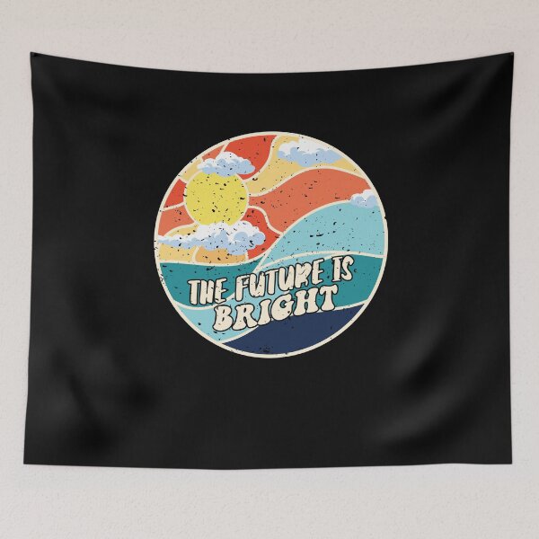 Item preview, The Future Is Bright Positive Message Motivational Teacher designed and sold by MadrigueraSM-.