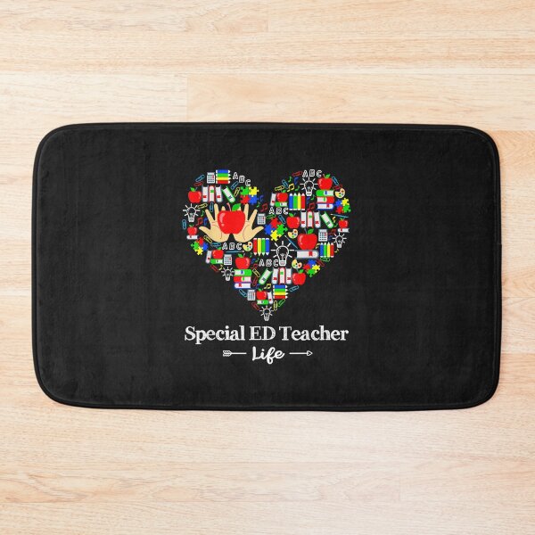 Item preview, Special ED Teacher Life Heart Funny Teacher designed and sold by luciaaljudith.