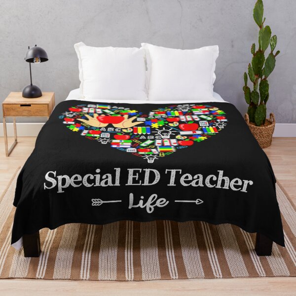 Item preview, Special ED Teacher Life Heart Funny Teacher designed and sold by luciaaljudith.