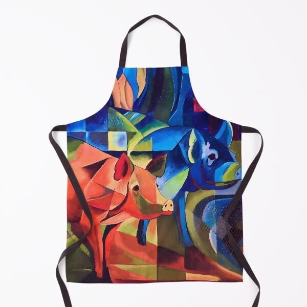 Item preview, Pigs by Franz Marc designed and sold by WonderweissStudio.