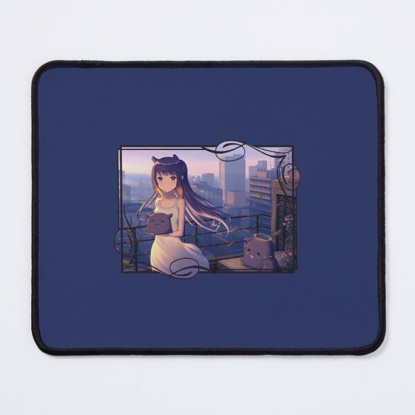 Item preview, Top of the Tower with Ina (on Navy) designed and sold by epinkb.