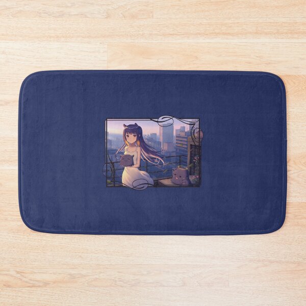 Item preview, Top of the Tower with Ina (on Navy) designed and sold by epinkb.