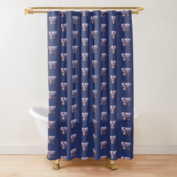 Item preview, Top of the Tower with Ina (on Navy) designed and sold by epinkb.