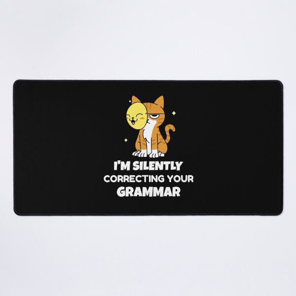 Item preview, Attitude cat silently correcting your grammar designed and sold by DstartShop.