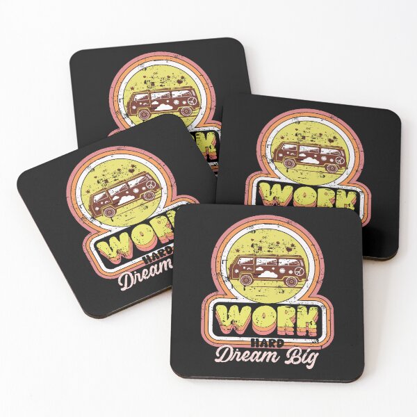Item preview, Work Hard Dream Big Positive Message Motivational Teacher designed and sold by MadrigueraSM-.