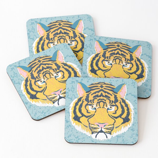 Item preview, tiger's head designed and sold by Kosinskaya.