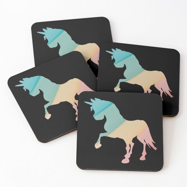Item preview, Colourful pastel rainbow unicorn designed and sold by LukjanovArt.