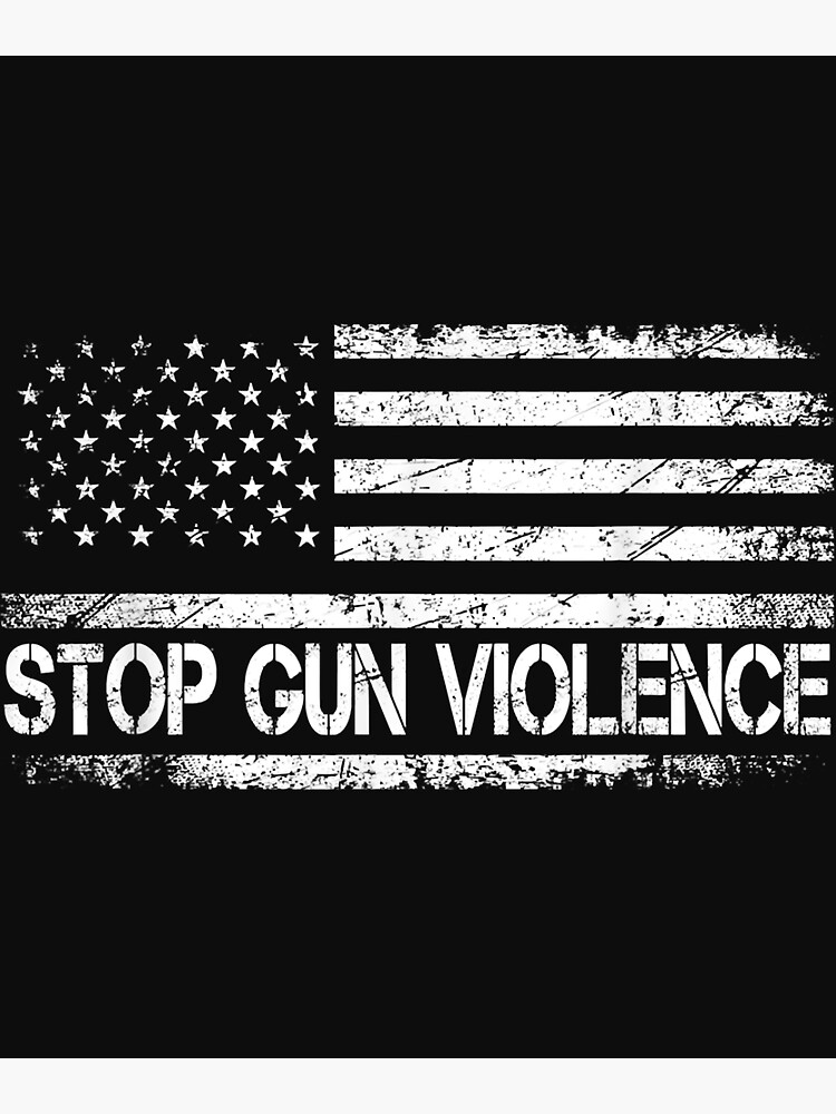 "Stop Gun Violence , End Gun Violence" Poster For Sale By Luciaaljudith ...