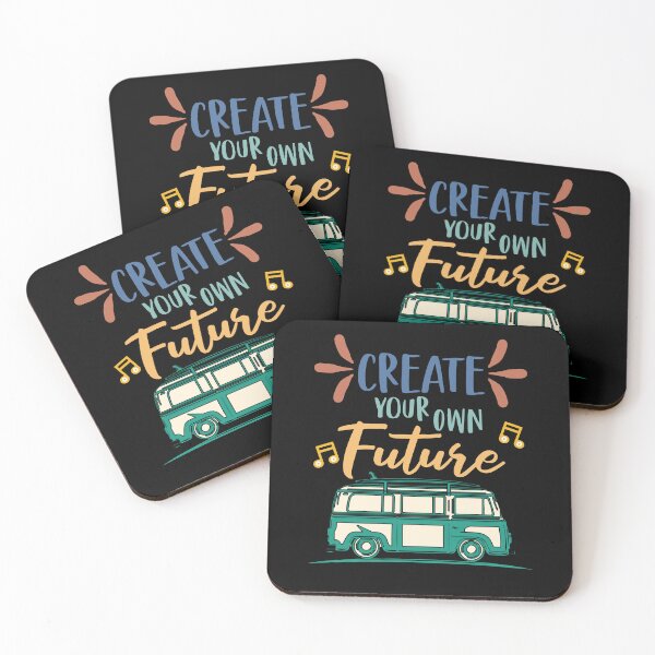 Item preview, Cute Create Your Own Future Positive Message Retro Teacher designed and sold by MadrigueraSM-.