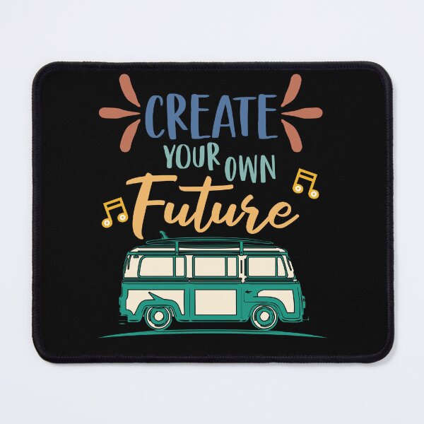 Item preview, Cute Create Your Own Future Positive Message Retro Teacher designed and sold by MadrigueraSM-.