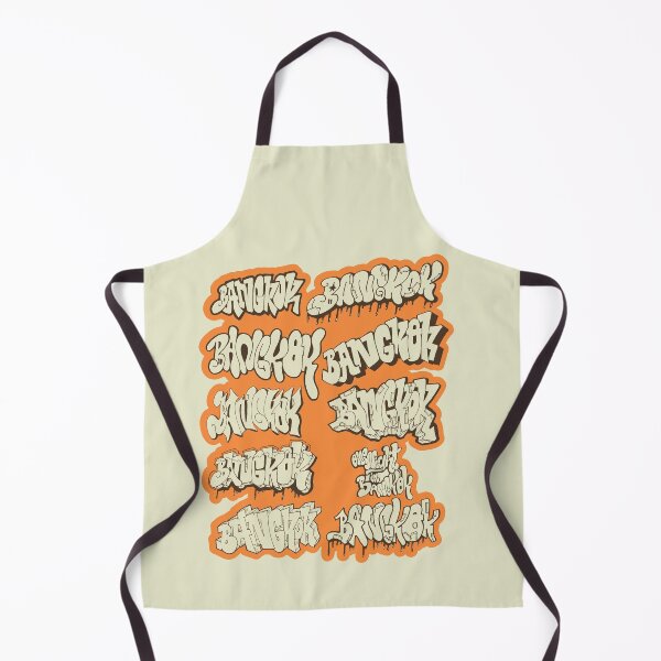Item preview, Bangkok Graffiti Pieces, Wildstyle Pieces "Bangkok" designed and sold by Boogosh.
