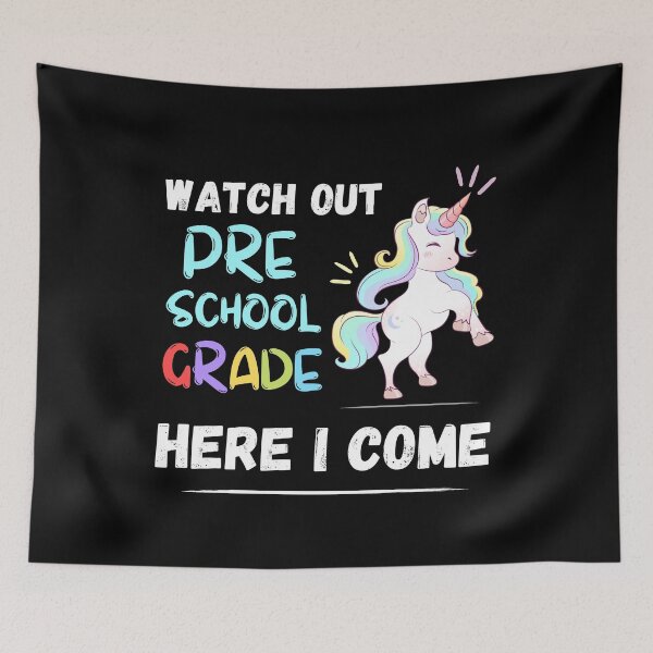 Item preview, Hello Watch Out Preschool Grade Here I Come and I Comeback designed and sold by JoshBulky.