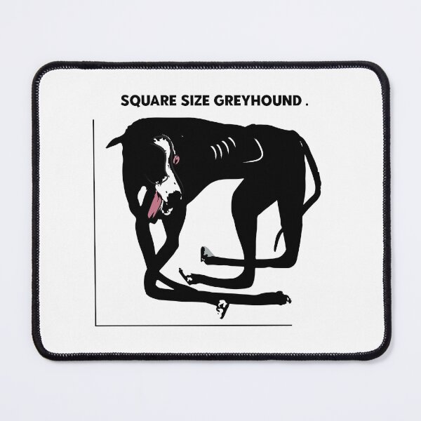 Item preview, modern art square size greyhound | modern art  t-shirt | greyhound abstarct art  designed and sold by KARTICK DUTTA.