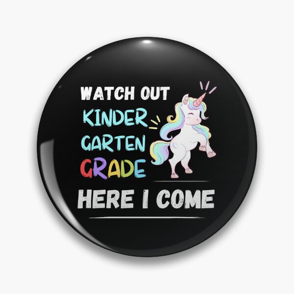 Item preview, Hello Watch Out Kindergarten Grade Here I Come and I Comeback designed and sold by JoshBulky.