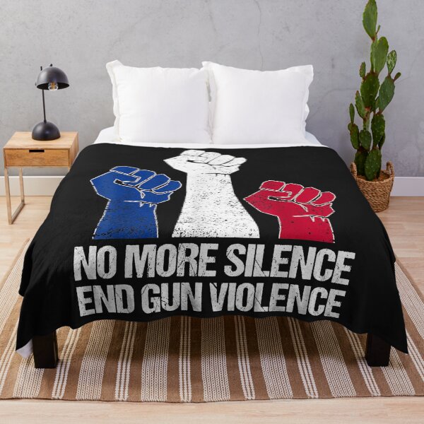 Item preview, Wear Orange Anti Gun No More Silence End Gun Violence designed and sold by luciaaljudith.