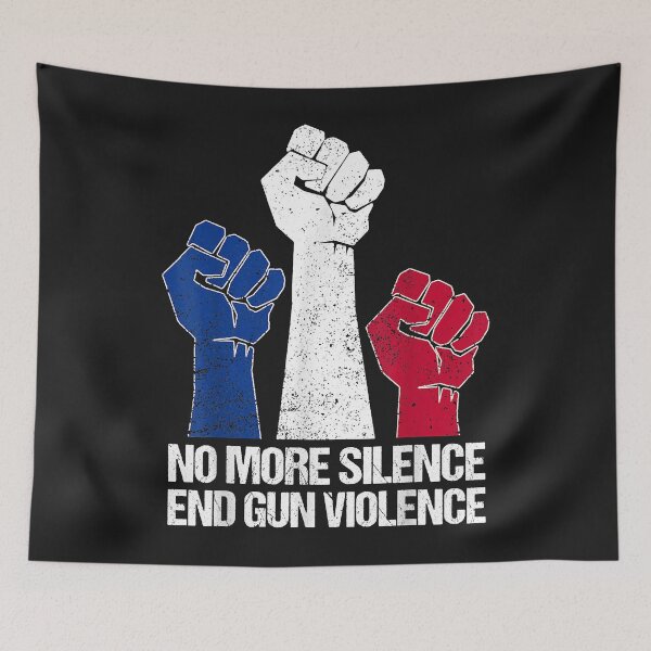 Item preview, Wear Orange Anti Gun No More Silence End Gun Violence designed and sold by luciaaljudith.