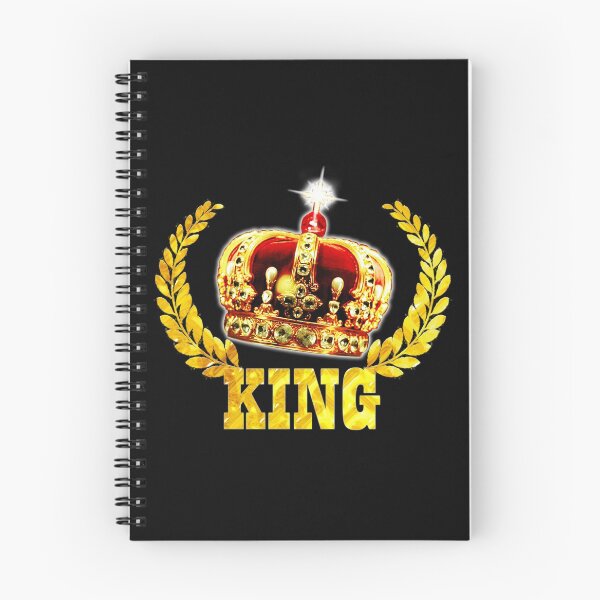 Item preview, Born to be KING Glamor Golden Crown Gold Crown King designed and sold by Margarita-Art.