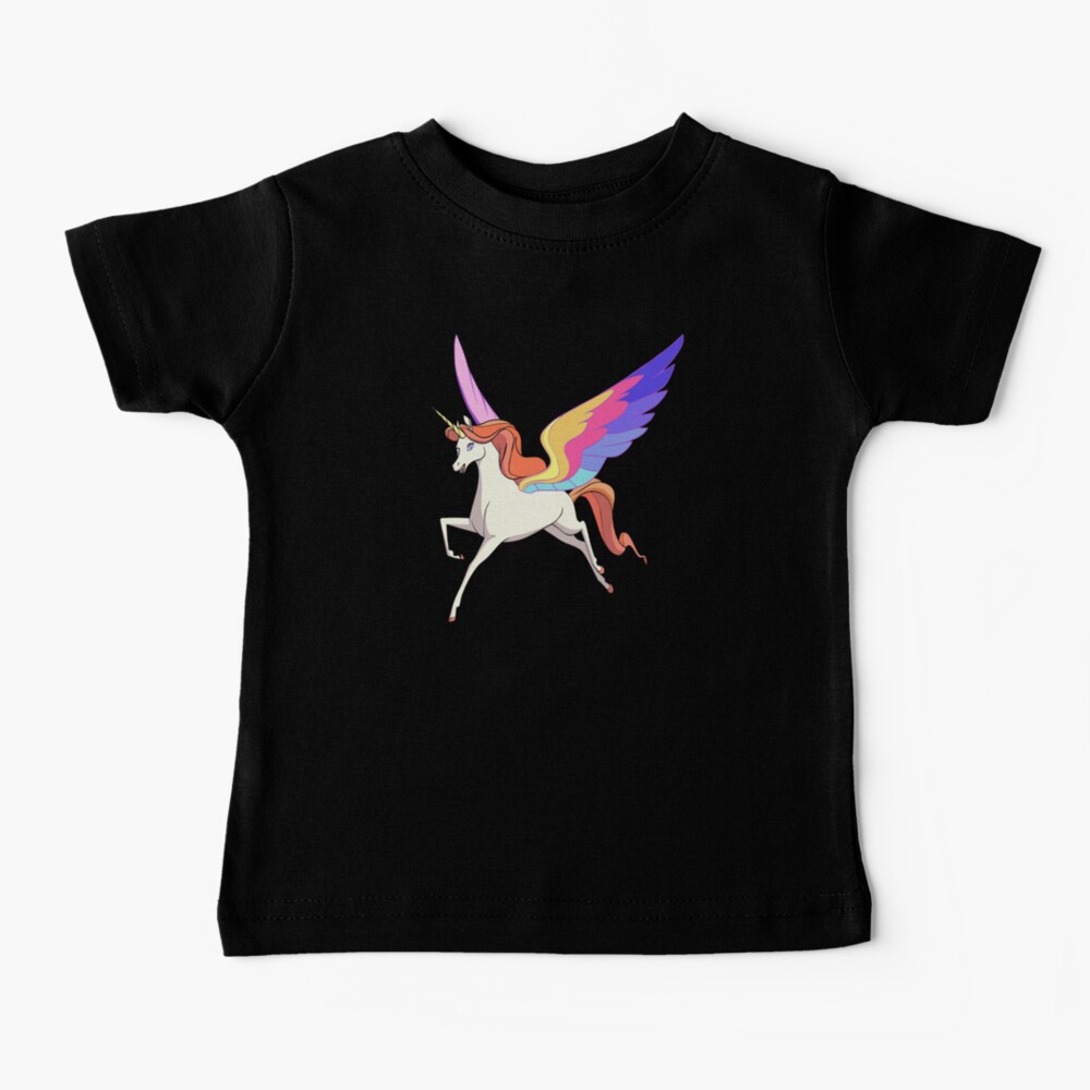 Swift Wind She-Ra Unicorn [FKA Horsey]; Adoras Alicorn  Baby T-Shirt