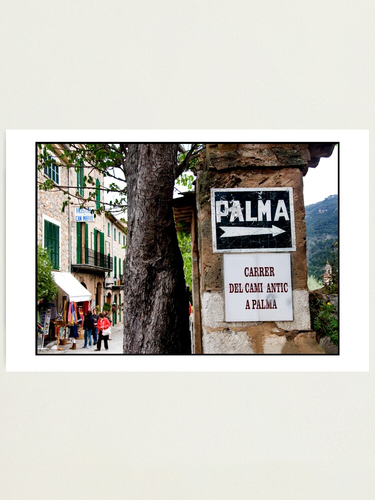 Alternate view of This way to Palma Photographic Print