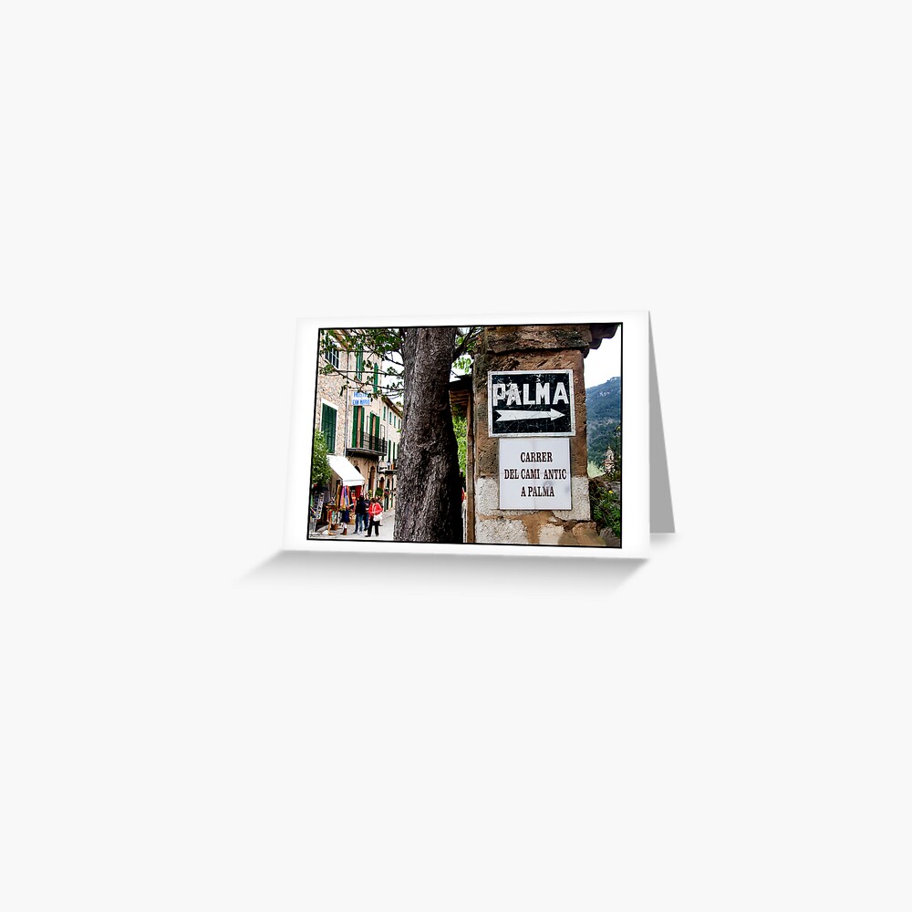 This way to Palma Greeting Card