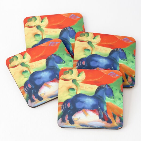 Item preview, Little Blue Horse by Franz Marc designed and sold by WonderweissStudio.