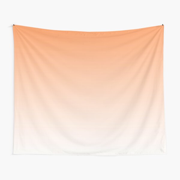 Orange Light Ombre Tapestry