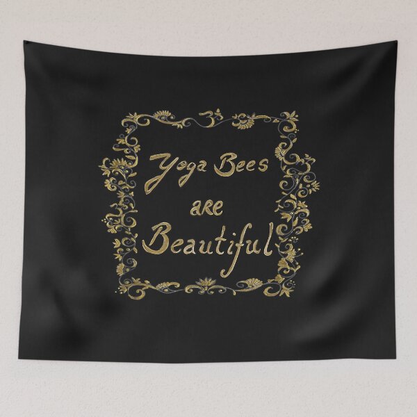 Item preview, Yoga Bees Are beautiful Tank Top designed and sold by luciaaljudith.