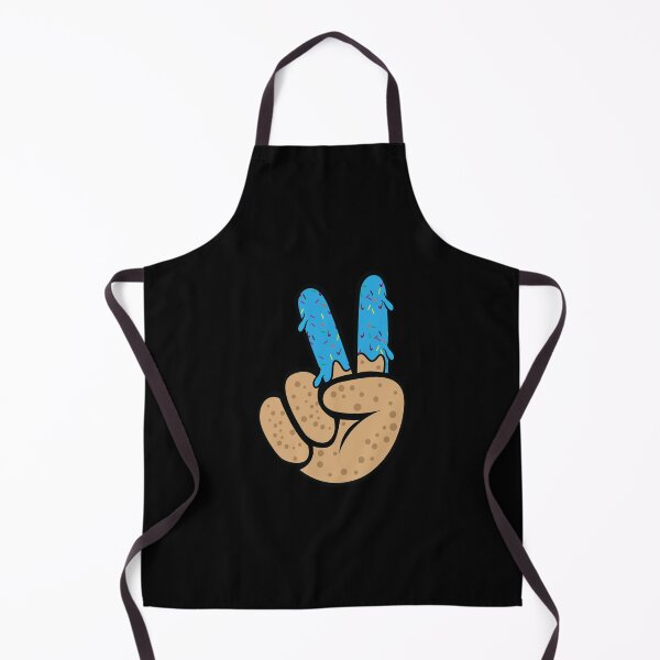 Item preview, Peace hand gesture on a melting donut designed and sold by Donutlovers.