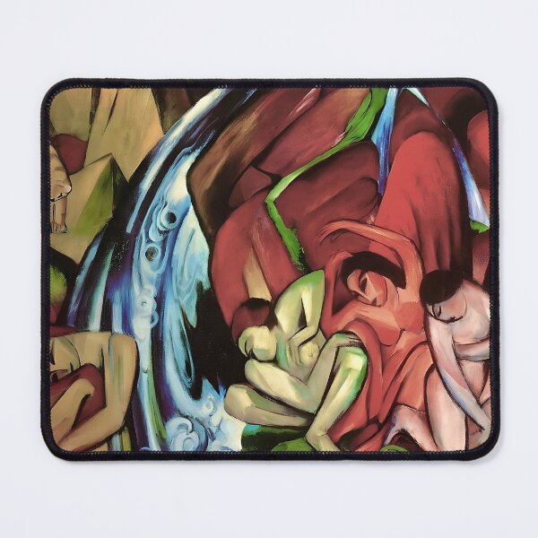 Item preview, The Waterfall by Franz Marc designed and sold by WonderweissStudio.