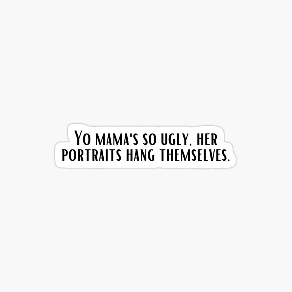 Yo Mama so Ugly Joke Greeting Card for Sale by TrendingJokes | Redbubble