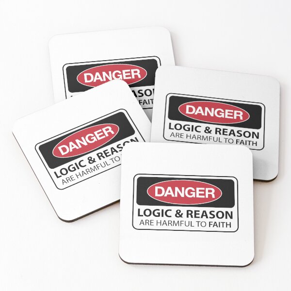 Item preview, DANGER: Logic & Reason Are Harmful to Faith ii designed and sold by GodsAutopsy.