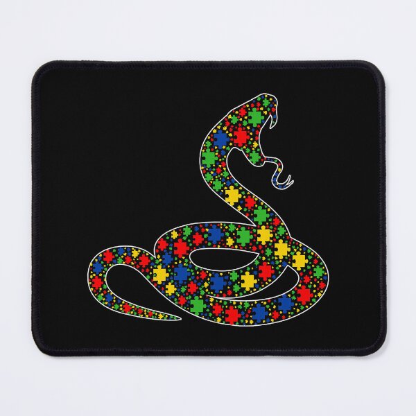 Item preview, Snake Animals Puzzle Pieces Autism Awareness designed and sold by xmjajd.