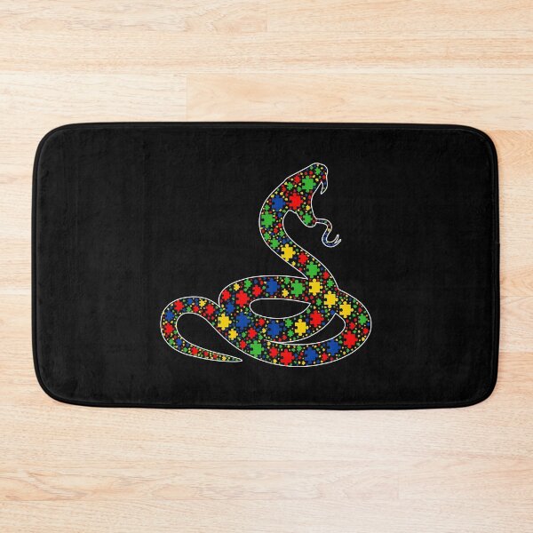 Item preview, Snake Animals Puzzle Pieces Autism Awareness designed and sold by xmjajd.