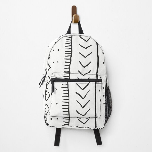 Item preview, Moroccan Stripe in White and Black designed and sold by House of Haha.