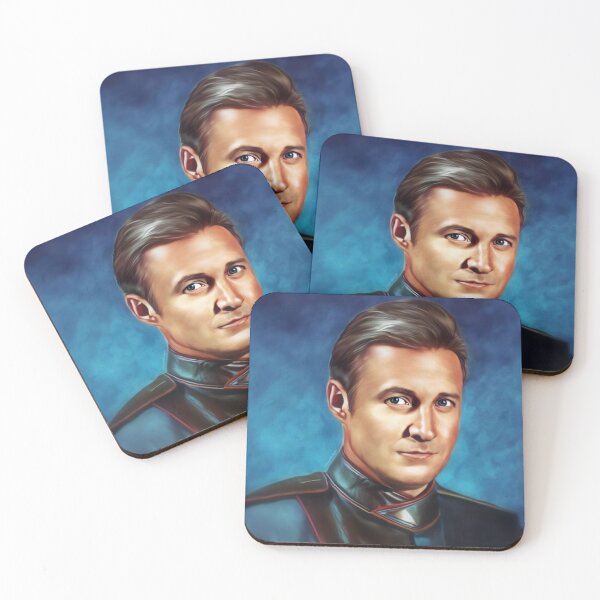Item preview, Babylon 5 Sheridan Blue Portrait designed and sold by orionlodubyal.