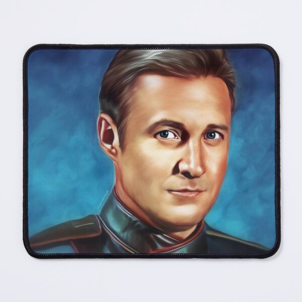 Item preview, Babylon 5 Sheridan Blue Portrait designed and sold by orionlodubyal.