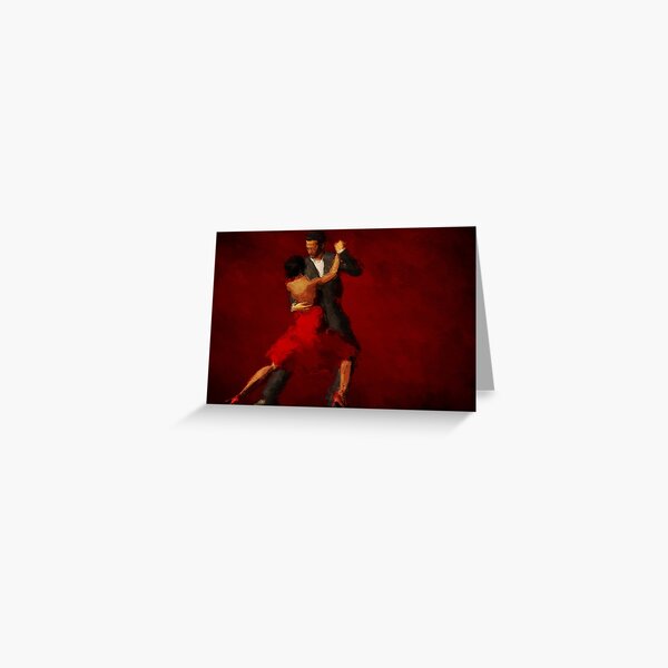 Tango Greeting Card