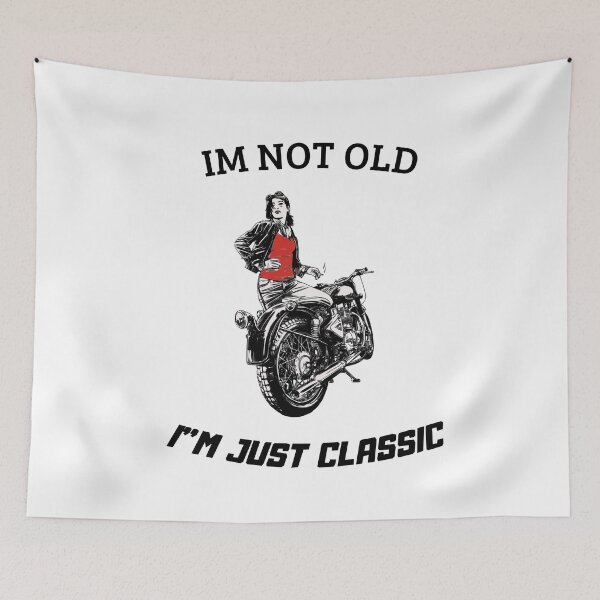 Item preview, I'm Not Old I'm Classic Funny BIKE Graphic designed and sold by NEW-YORK-STYLE.