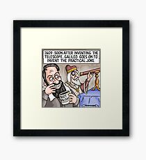 Galileo Framed Print
