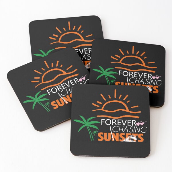 Item preview, Forever Chasing Sunsets, good evening for all surf lovers,island beach,After a long winter designed and sold by CHOOSEYOURS SHOP.